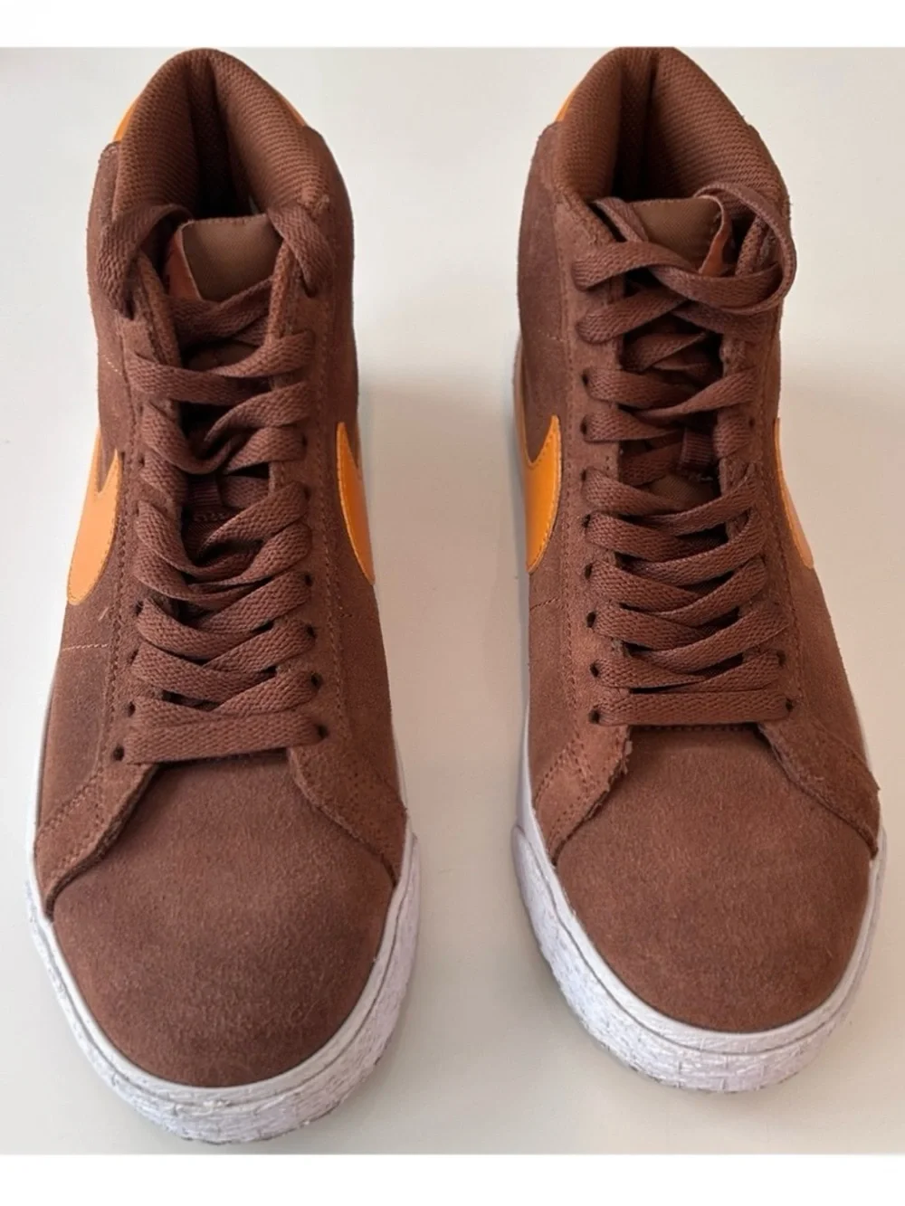 Nike SB Zoom Blazer Mid Pecan Light Curry 864349-203 Skater SB Vulcanized Retro